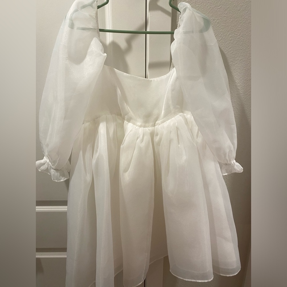 Selkie Puff Dress Ivory Medium